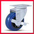 Swivel medium duty rubber caster